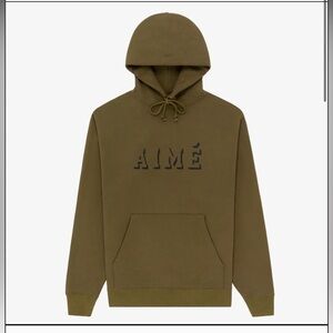 Aime Leon Dore Shadow Logo Capulet Olive Hoodie